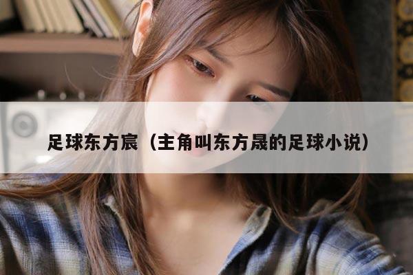 足球东方宸（主角叫东方晟的足球小说）