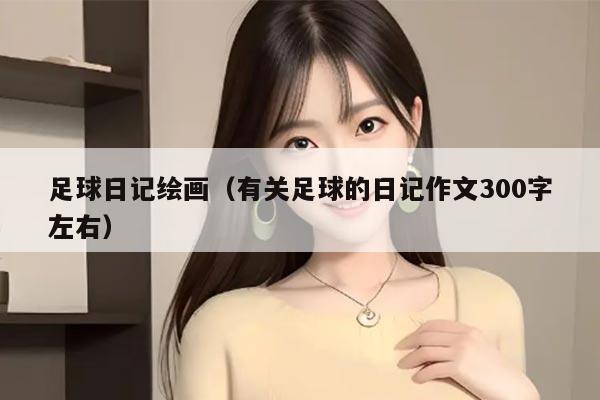 足球日记绘画（有关足球的日记作文300字左右）